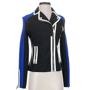 Karen Millen Black and Blue Jacket